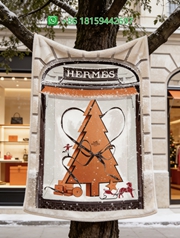 Hermes Throw Blankets